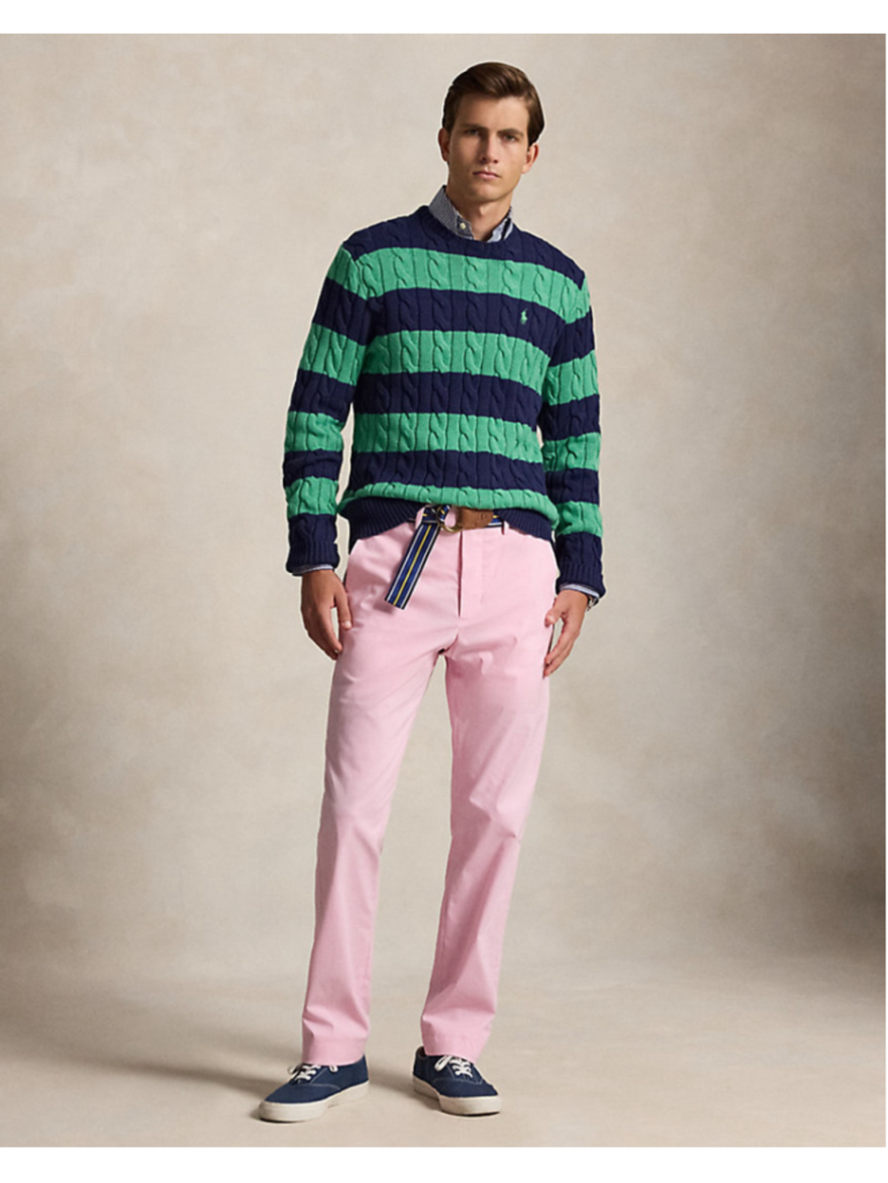 Polo Ralph Lauren Straight Fit Chino Pants, Pink, Size 36x30 Brand New With Tags